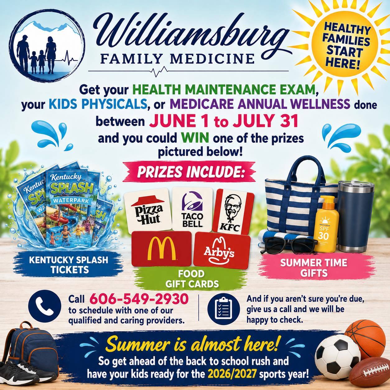 Williamsburg Family Medicine Center  Give Away